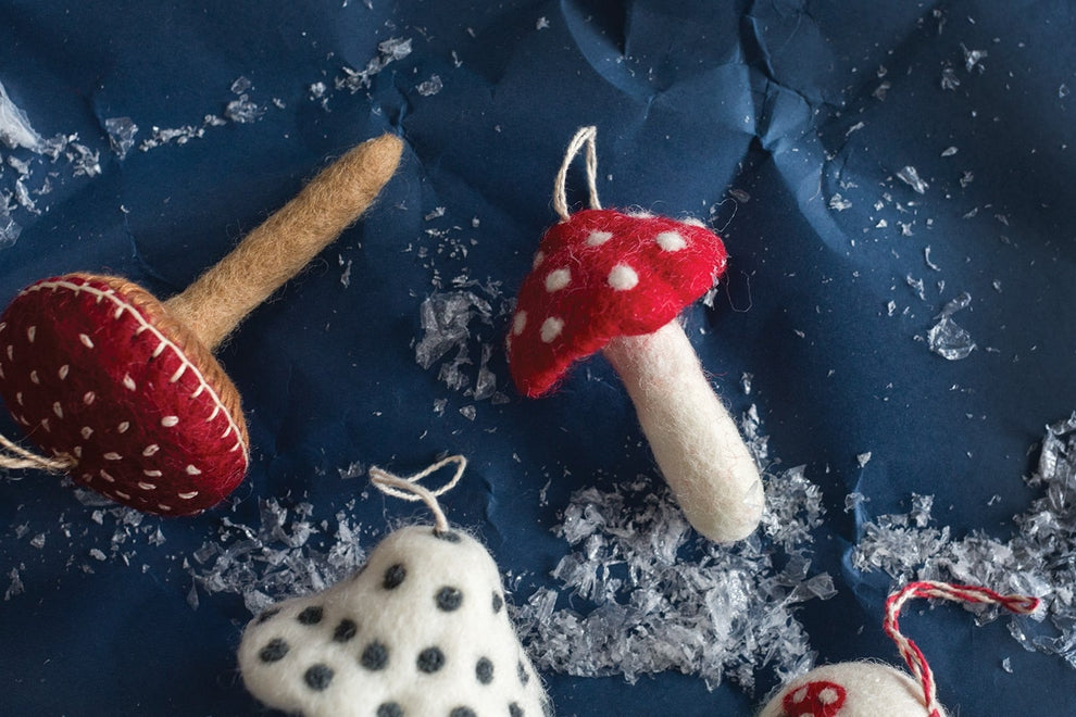 Fun Fungi Ornament Set of 20 By Accent Decor | Ornaments | Modishstore - 6