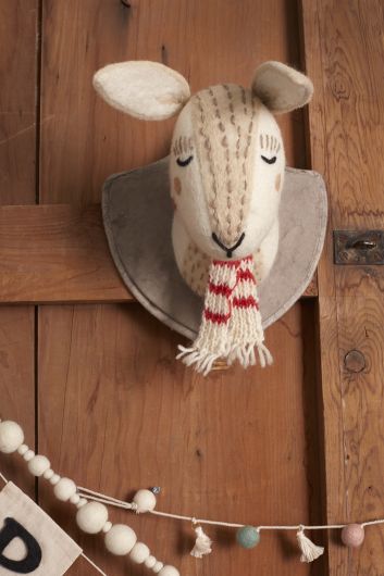 Winter Buddy Playful Animal Trophy Heads/Wall Mount By Accent Decor | Trophy Head | Modishstore - 6