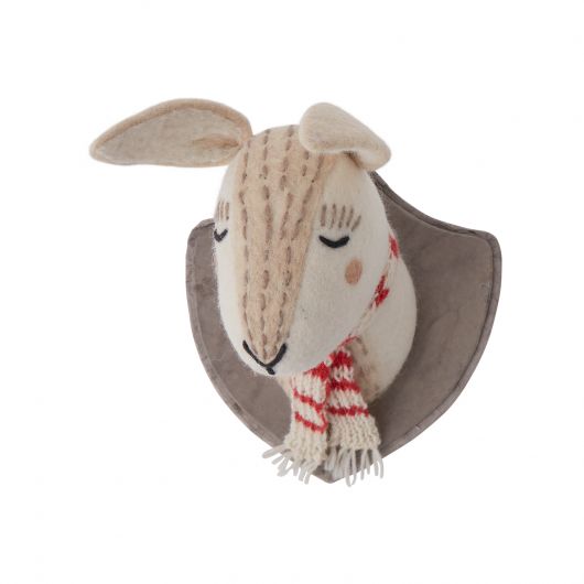 Winter Buddy Playful Animal Trophy Heads/Wall Mount By Accent Decor | Trophy Head | Modishstore - 7