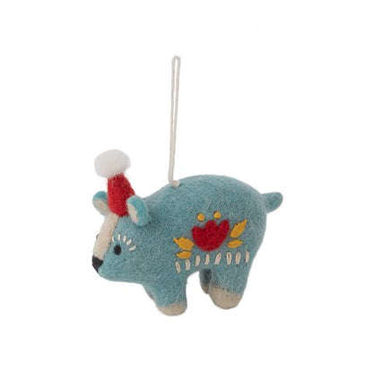 Woodland Holiday Ornament Set Of 6 By Accent Decor | Ornaments | Modishstore - 10