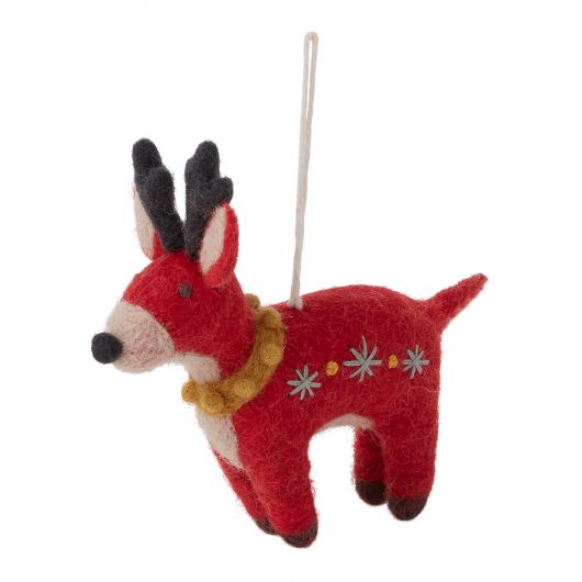 Woodland Holiday Ornament Set Of 6 By Accent Decor | Ornaments | Modishstore - 8