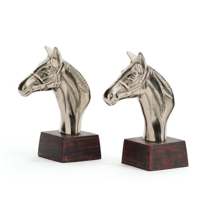 Equestrian Bookends - Set Of 2 by GO Home