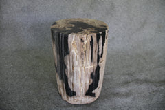 Petrified Wood Log Stool 11in x 13in x 16in (h) - 1985.21