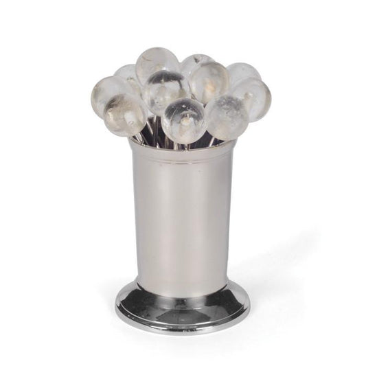 Set Of Twelve Clear Party Picks - Set Of 2 by GO Home