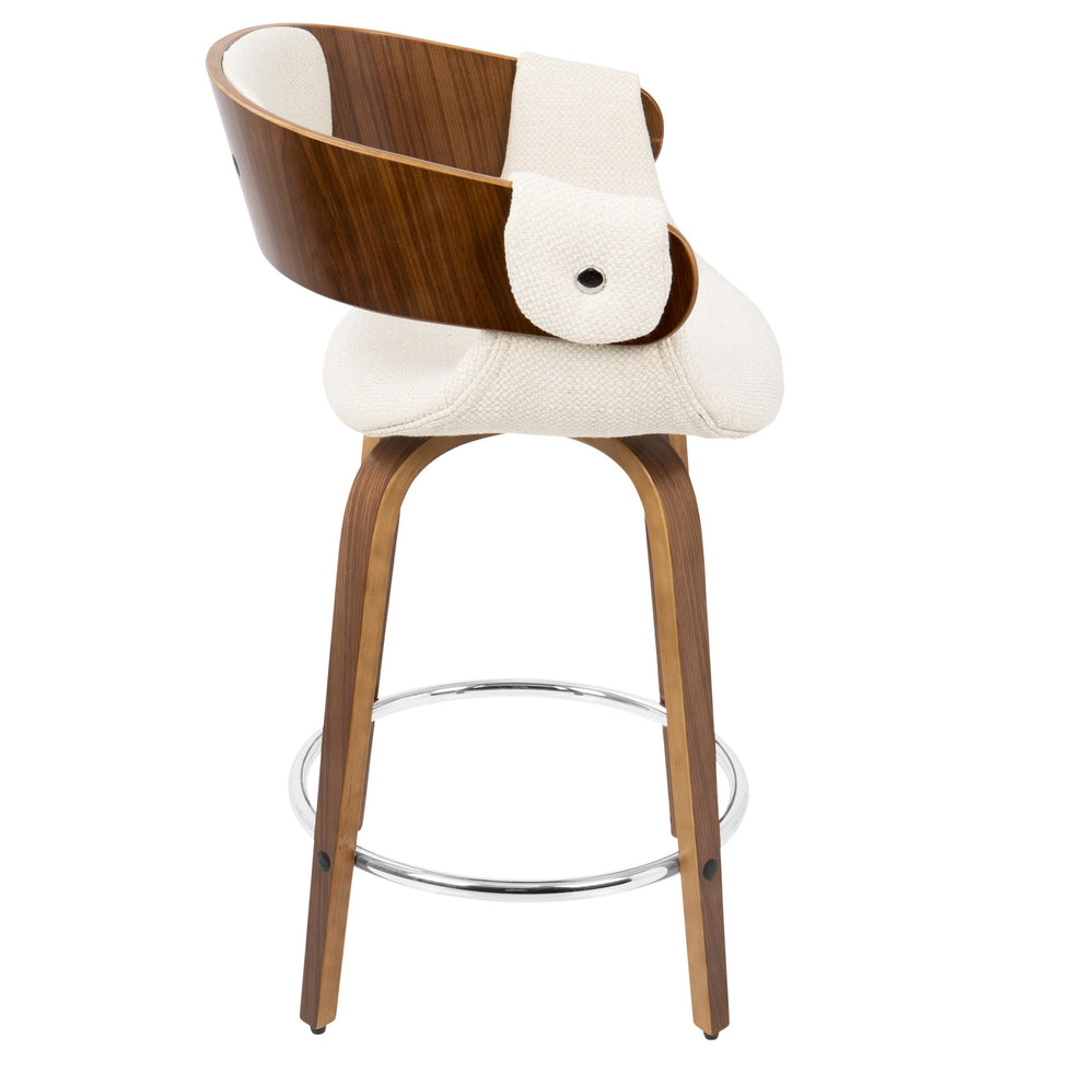 LumiSource Elisa Counter Stool - Set of 2-14