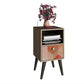 Accentuations by Manhattan Comfort Abisko Stylish Side Table with 1 Cubby and 1 Drawer | Side Tables | Modishstore-4
