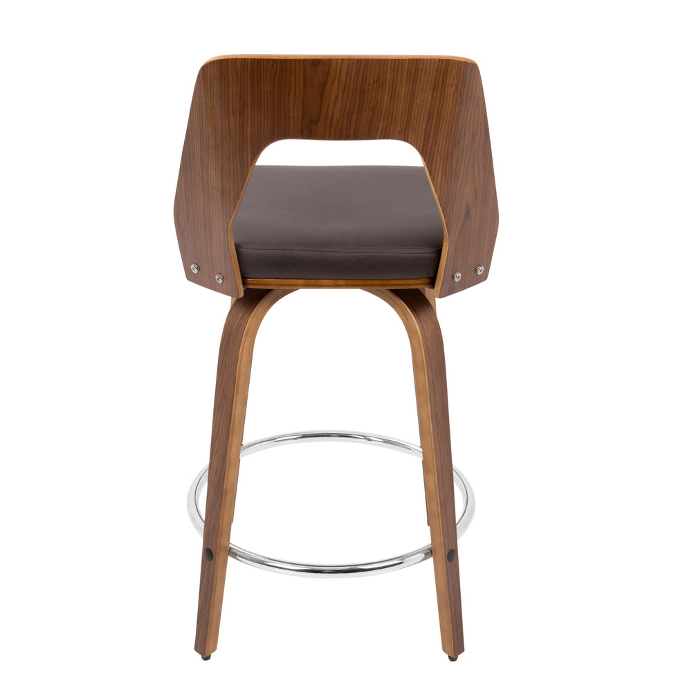 LumiSource Trilogy 24" Counter Stool - Set of 2-17