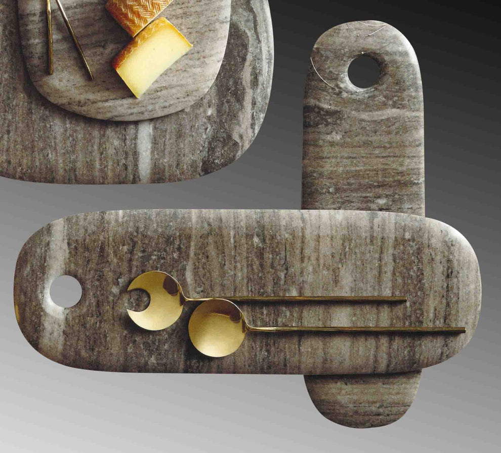 Curve Marble Serving Boards | Cutting & Serving Boards | Modishstore-