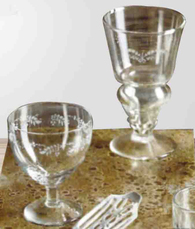 St. Remy Aperitif Glasses & Absinthe Spoons | Drinkware | Modishstore-