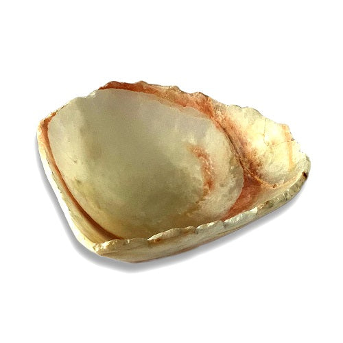 Raw Edge Natural Free Form Onyx Bowl - Small | ModishStore | Decorative Bowls