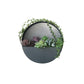 Wall Planters- Zinc Indoor/Outdoor Planters-Circle & Semi Circle by Artisan Living | ModishStore | Planters, Troughs & Cachepots-16