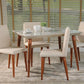 Manhattan Comfort 5-Piece Utopia 47.24" Dining Set with 4 Dining Chairs | Dining Sets | Modishstore-6