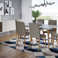 Manhattan Comfort 7-Piece Utopia 62.99" Dining Set with 6 Dining Chairs | Dining Sets | Modishstore-31