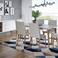Manhattan Comfort 7-Piece Utopia 62.99" Dining Set with 6 Dining Chairs | Dining Sets | Modishstore-36