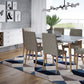 Manhattan Comfort 7-Piece Utopia 62.99" Dining Set with 6 Dining Chairs | Dining Sets | Modishstore-41