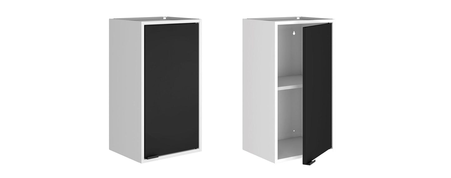 Manhattan Comfort Smart 13.77" Metal 2-Piece Floating Cabinet in White | Cabinets | Modishstore-8