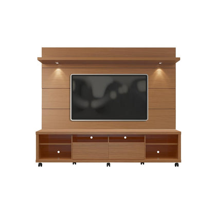 Manhattan Comfort Cabrini TV Stand and Floating Wall TV Panel with LED Lights 2.2 | TV Panels | Modishstore-4