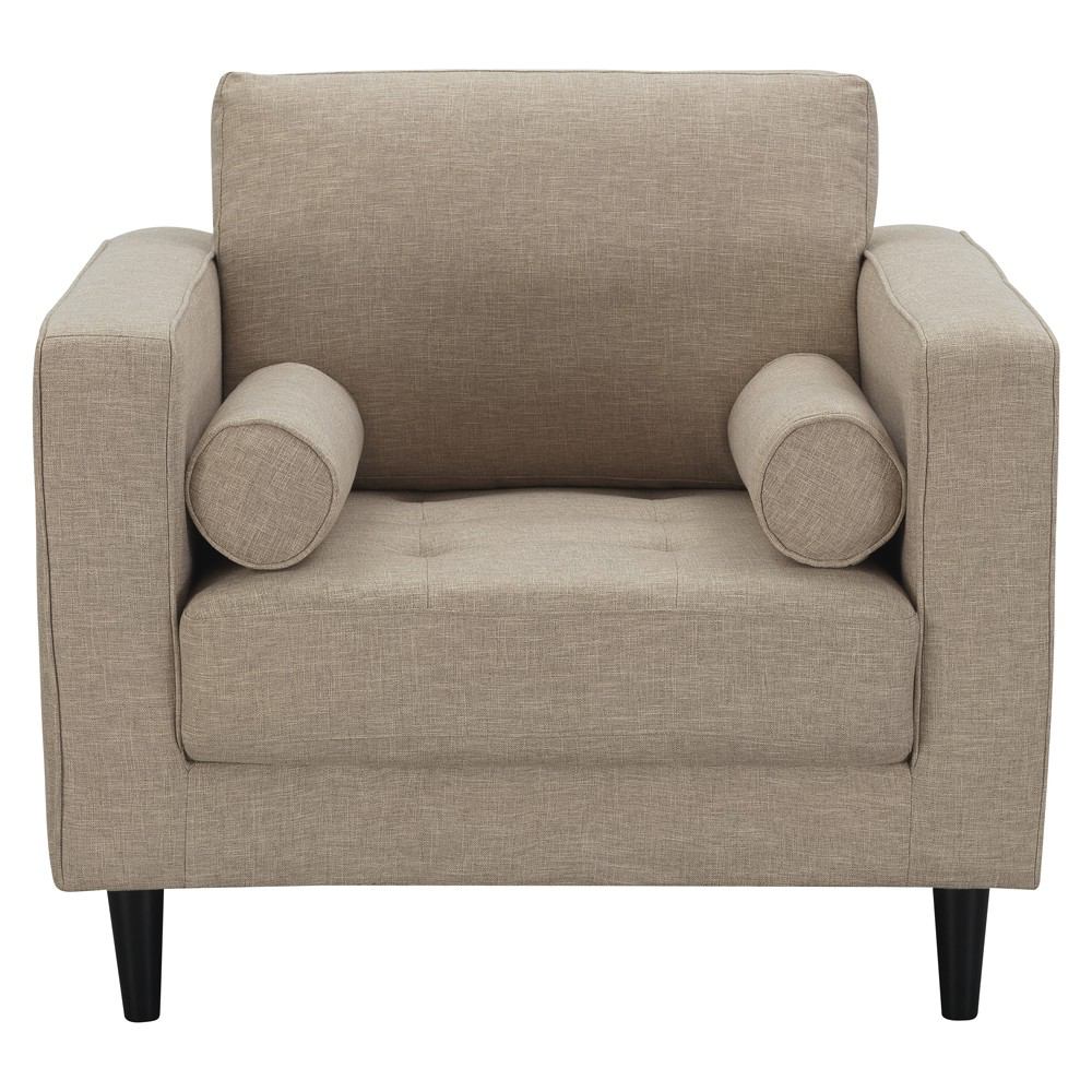 Manhattan Comfort Arthur 2-Piece Tweed Armchairs | Armchairs | Modishstore-4