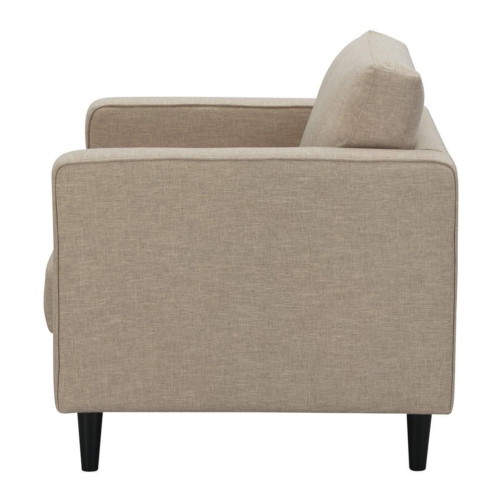 Manhattan Comfort Arthur 2-Piece Tweed Armchairs | Armchairs | Modishstore-8