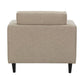 Manhattan Comfort Arthur 2-Piece Tweed Armchairs | Armchairs | Modishstore-6