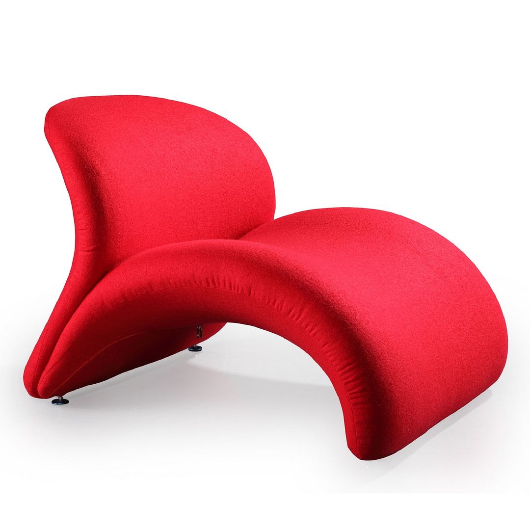 Manhattan Comfort Rosebud Fuchsia Wool Blend Accent Chair (Set of 2) | Accent Chairs | Modishstore-6