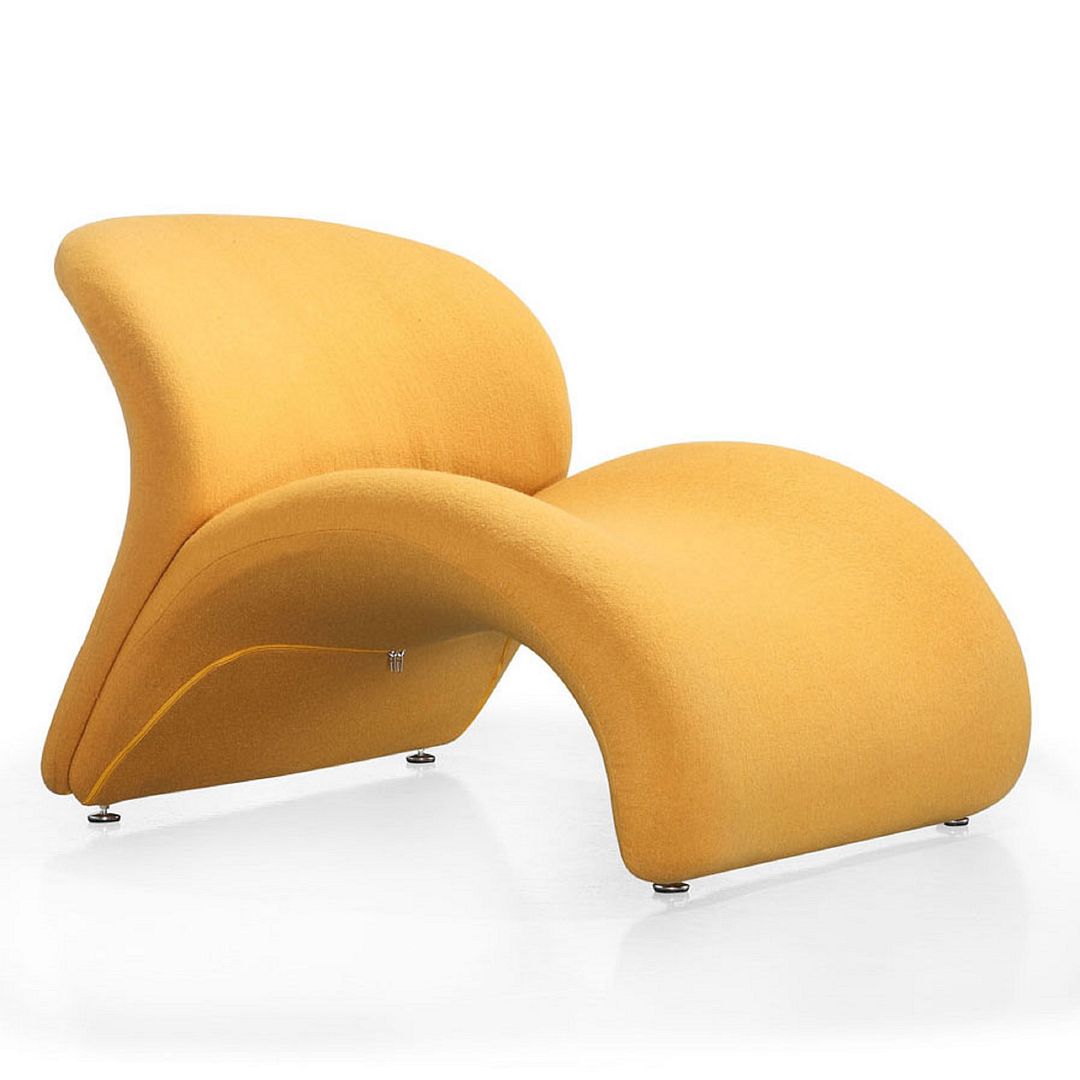 Manhattan Comfort Rosebud Fuchsia Wool Blend Accent Chair (Set of 2) | Accent Chairs | Modishstore-8