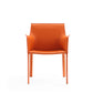 Manhattan Comfort Paris Coral Saddle Leather Armchair (Set of 2) | Armchairs | Modishstore-3