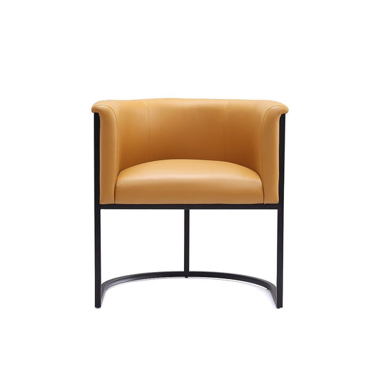 Manhattan Comfort Bali Leather Dining Chair | Dining Chairs | Modishstore