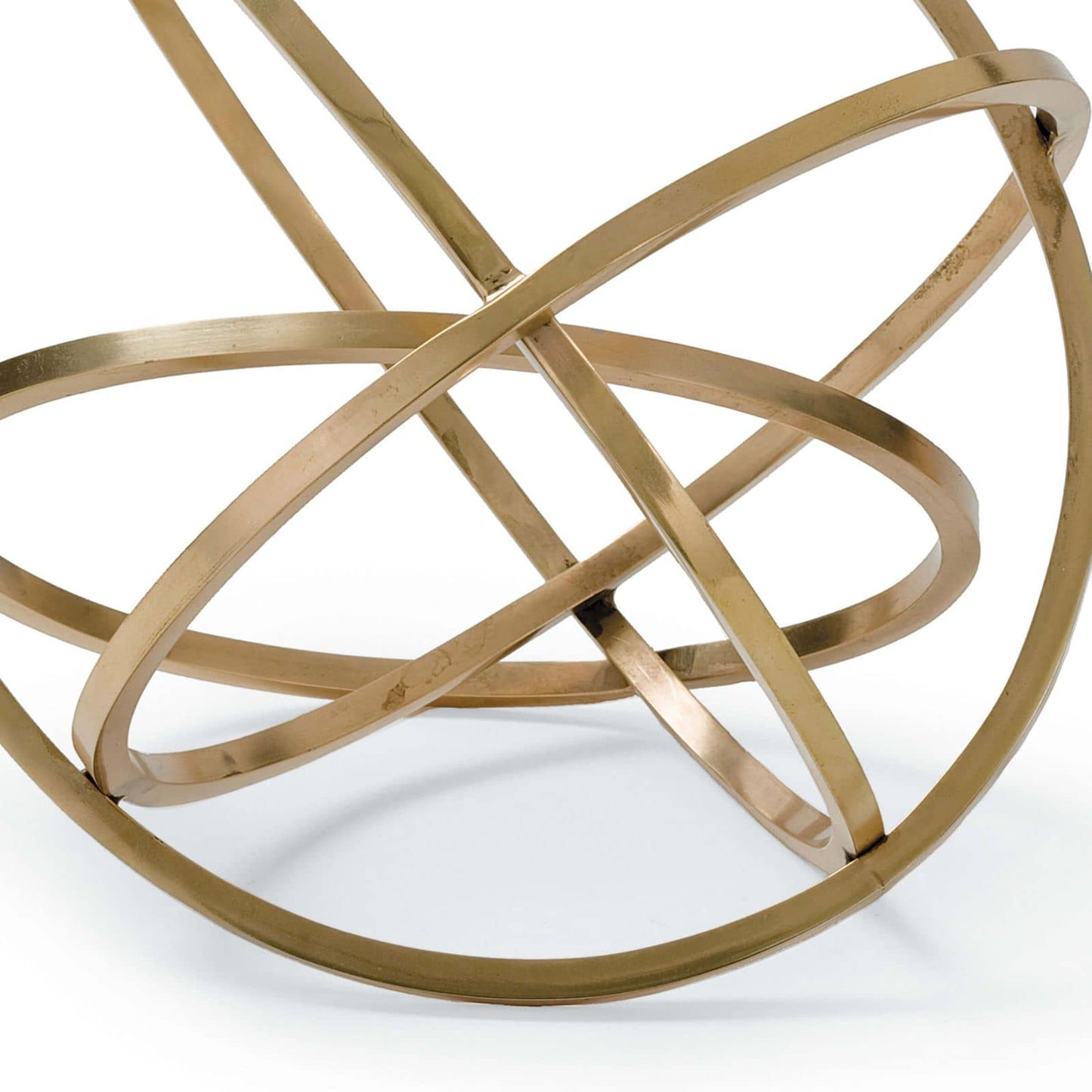 Ellipse Table Top Accessory Brass By Regina Andrew | Sculptures | Modishstore - 4