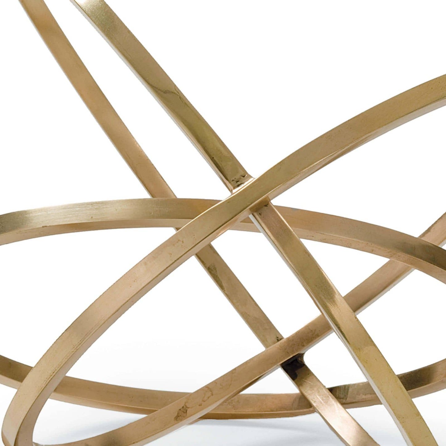 Ellipse Table Top Accessory Brass By Regina Andrew | Sculptures | Modishstore - 2