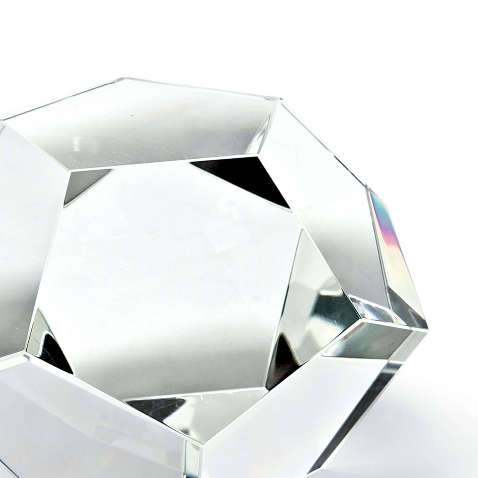 Crystal Dodecahedron Small By Regina Andrew | Sculptures | Modishstore - 5