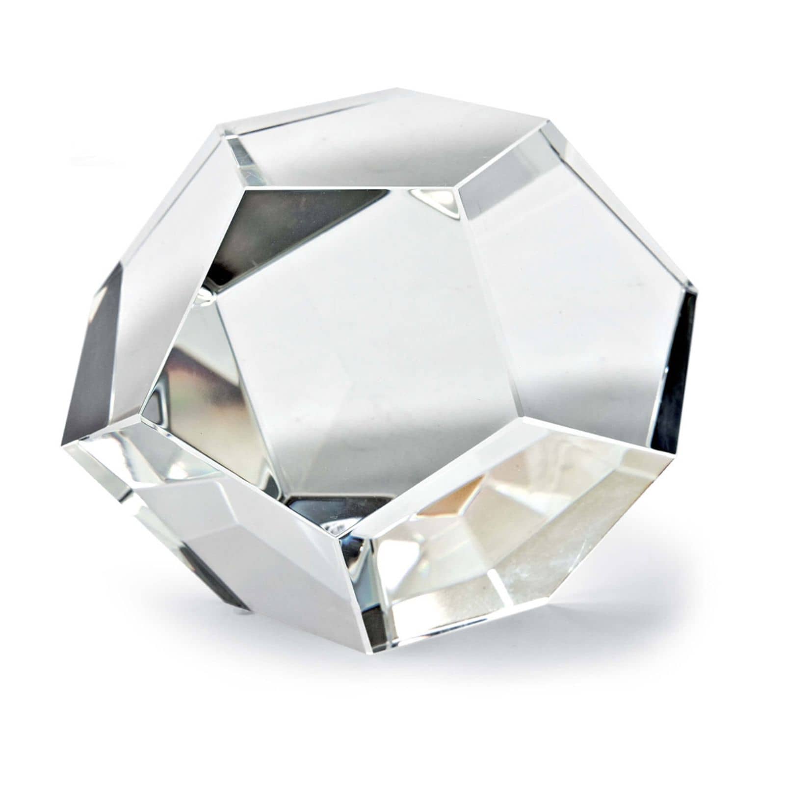 Crystal Dodecahedron Large By Regina Andrew | Sculptures | Modishstore