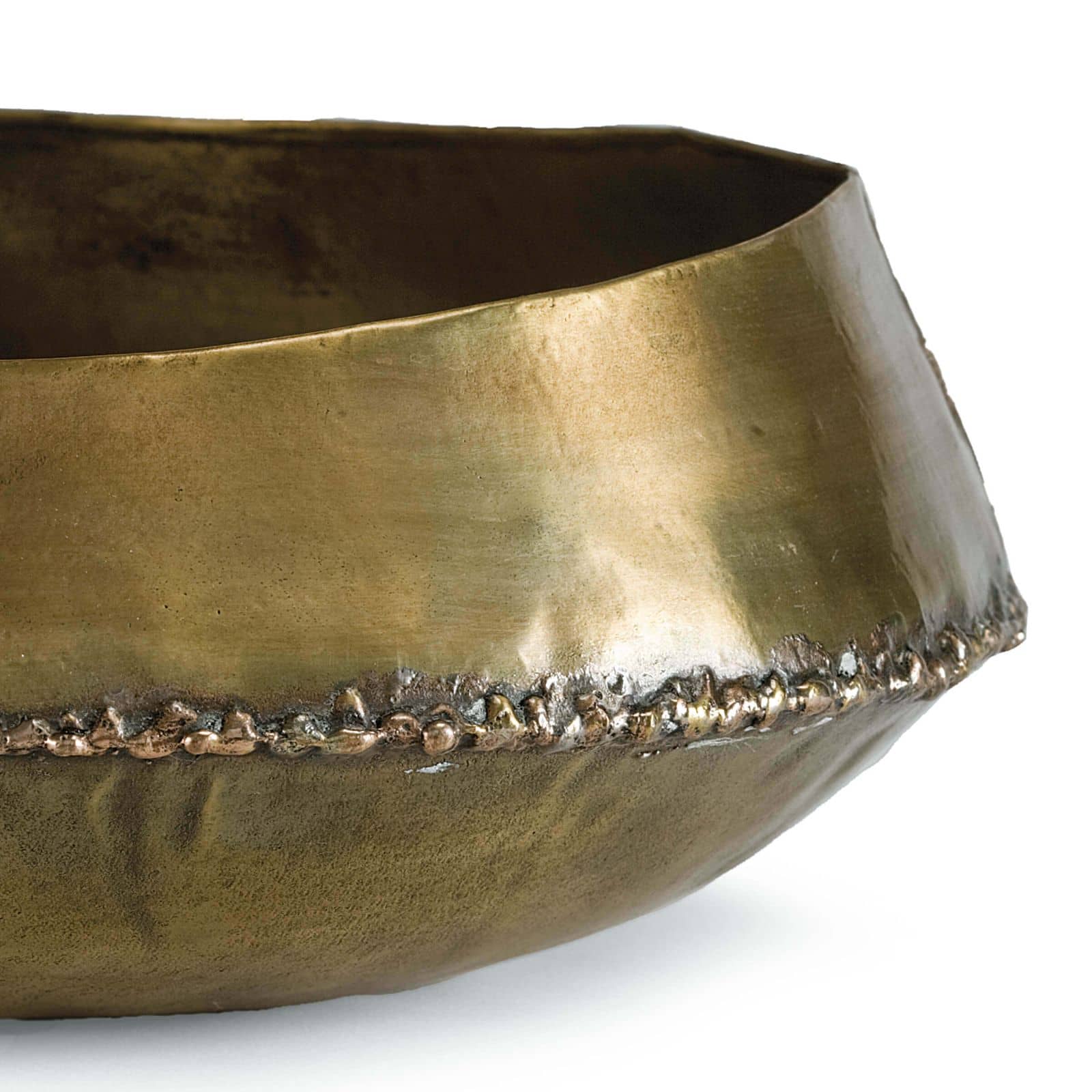 Bedouin Bowl Large Brass By Regina Andrew | Decorative Bowls | Modishstore - 3