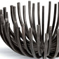 Webbed Bowl Circle Blackened Iron By Regina Andrew | Decorative Bowls | Modishstore - 5