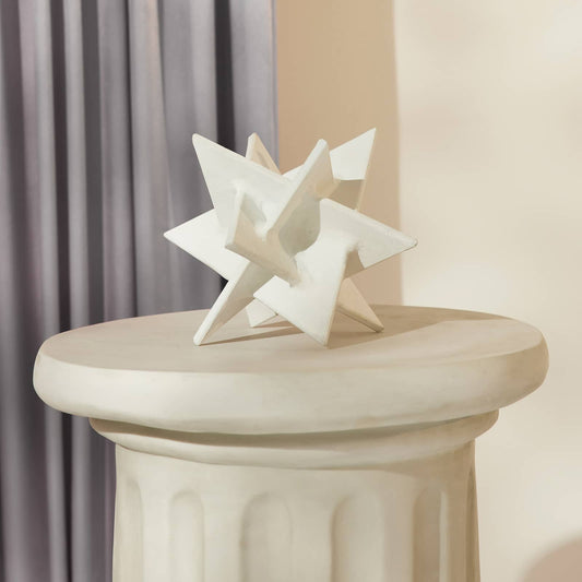 Origami Star Small White By Regina Andrew | Sculptures | Modishstore