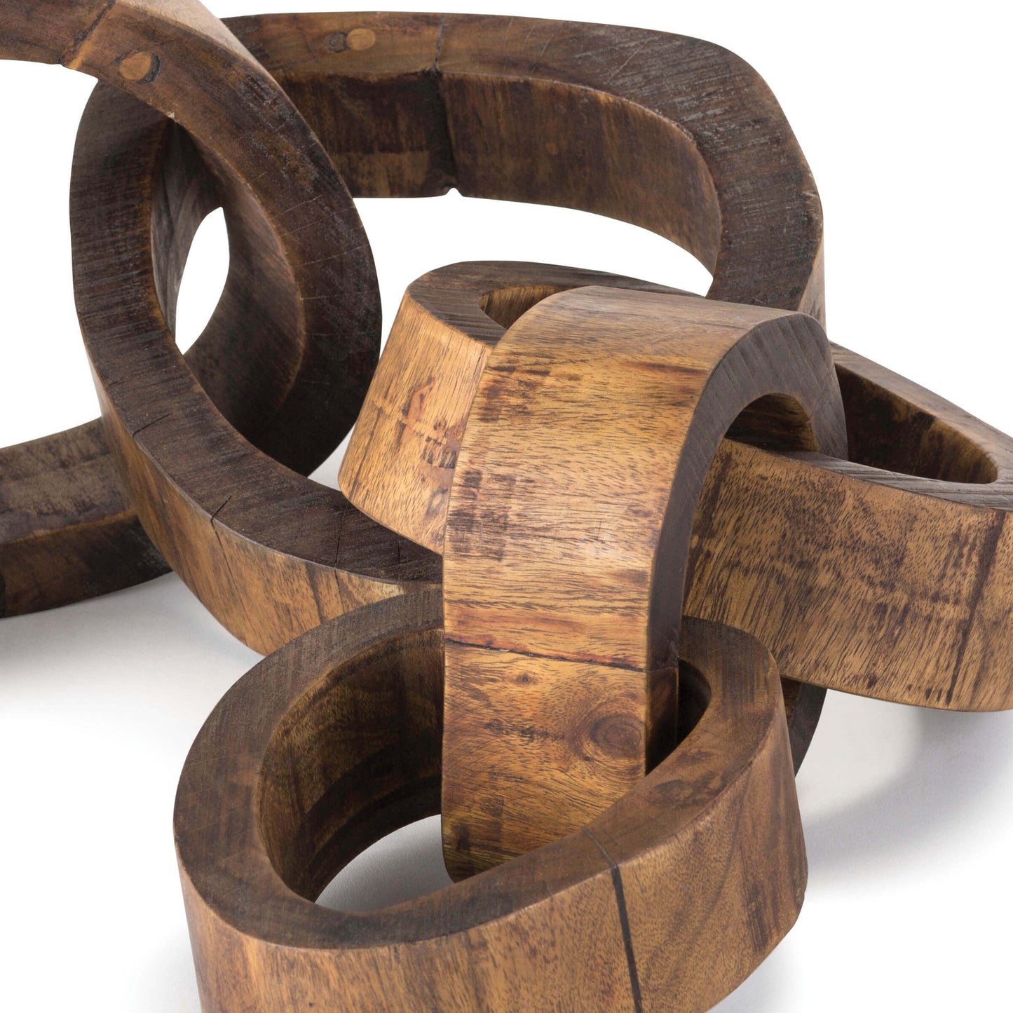 Wooden Links Centerpiece By Regina Andrew | Sculptures | Modishstore - 4