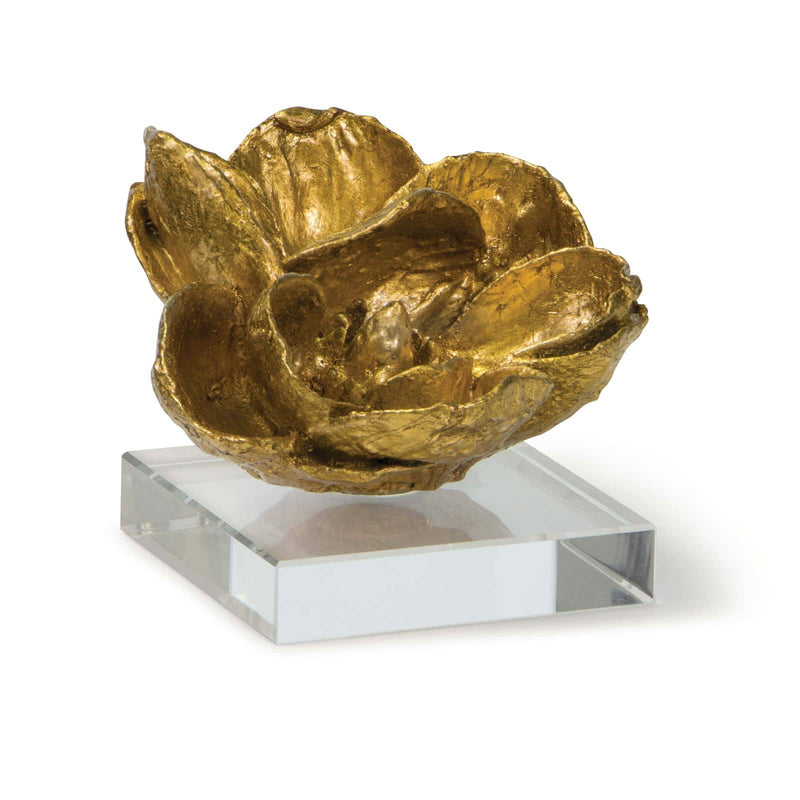 Magnolia Objet Gold Leaf By Regina Andrew | Sculptures | Modishstore
