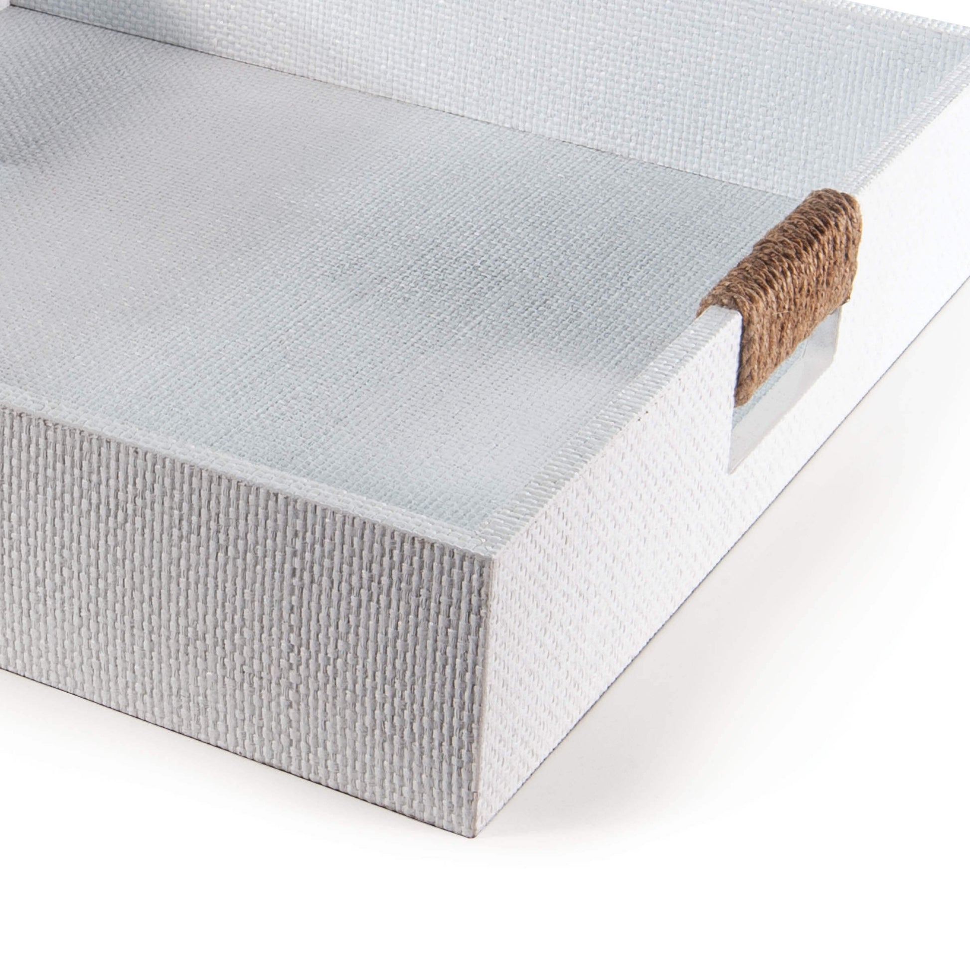 Logia Square Tray Large Grey By Regina Andrew | Trays & Pedestals | Modishstore - 13
