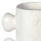 Sanya Metal Vase Small White By Regina Andrew | Vases | Modishstore - 5