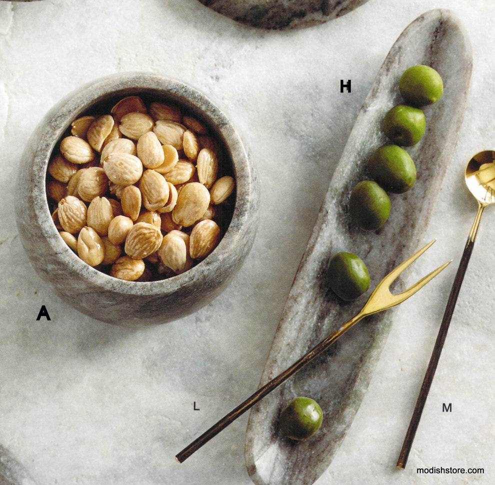Roost Curve Marble Collection Serveware