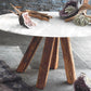 Roost Sandblasted Marble Tables