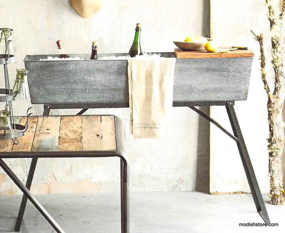 Roost Wine Trough Teak Cutting Board