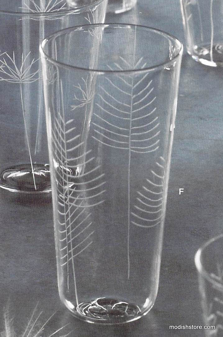 Roost Etched Botanical Glassware