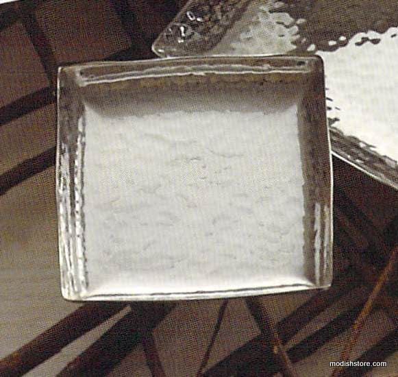 Roost Hammered Silver Trays