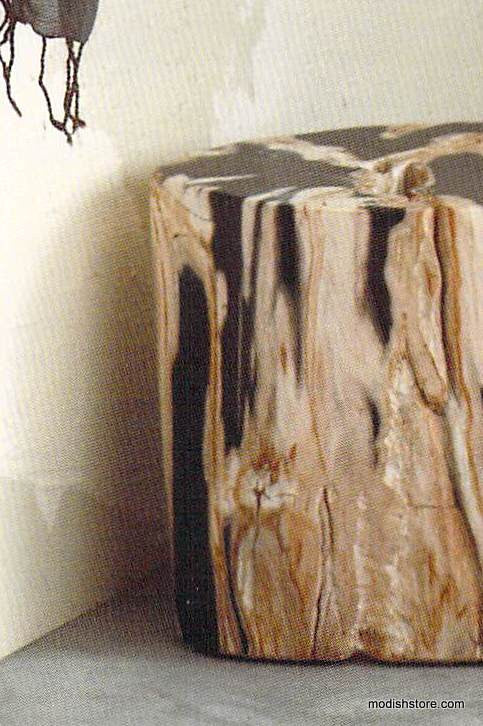 Roost Petrified Wood Stools-6