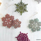 Roost Shimmering Snowflake Ornament Sets