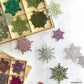 Roost Shimmering Snowflake Ornament Sets