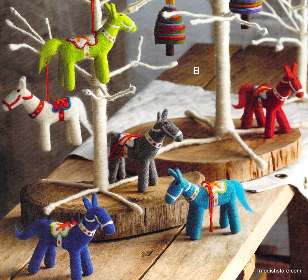 Roost Felt Festival Ornaments