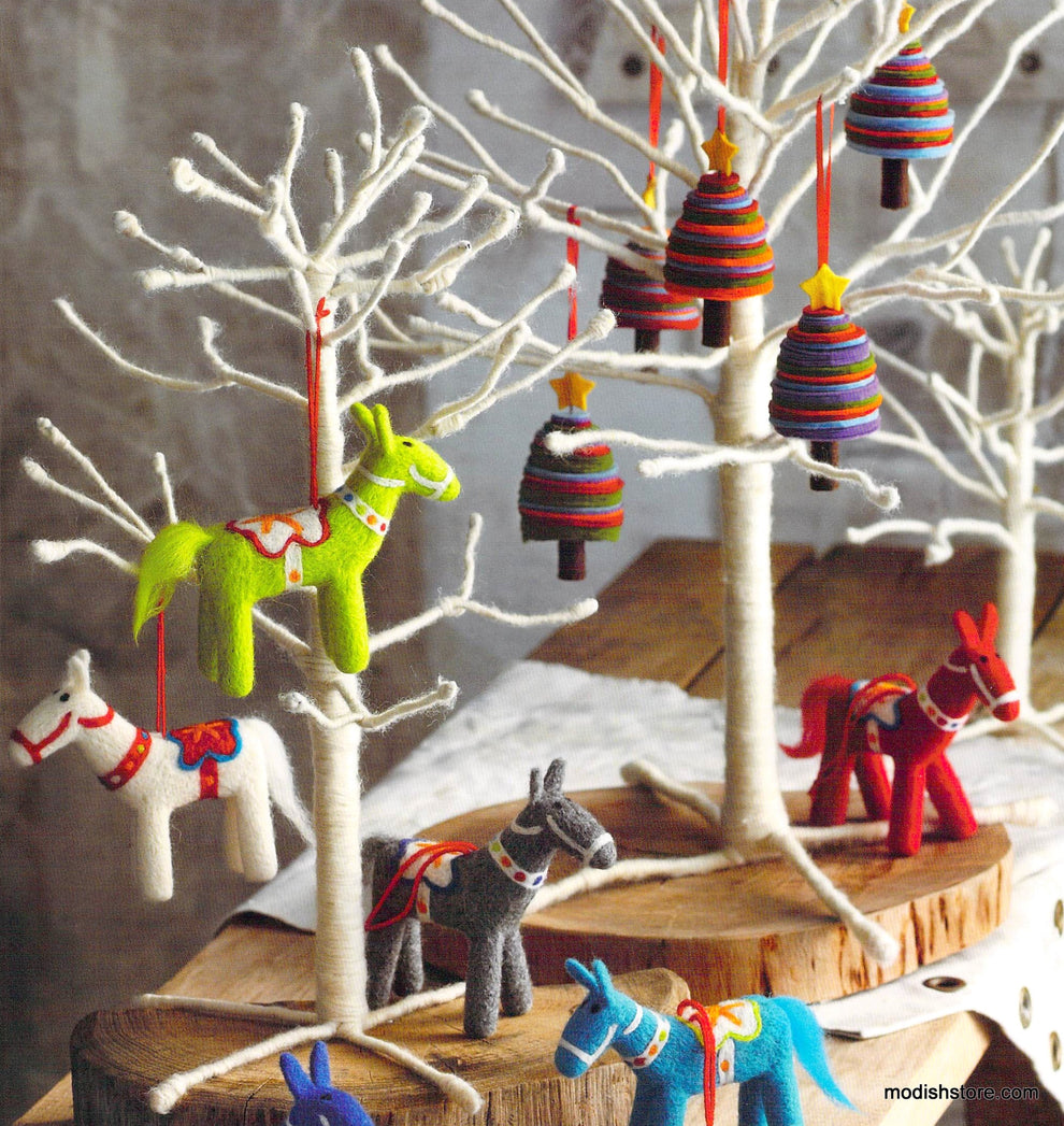 Roost Felt Festival Ornaments
