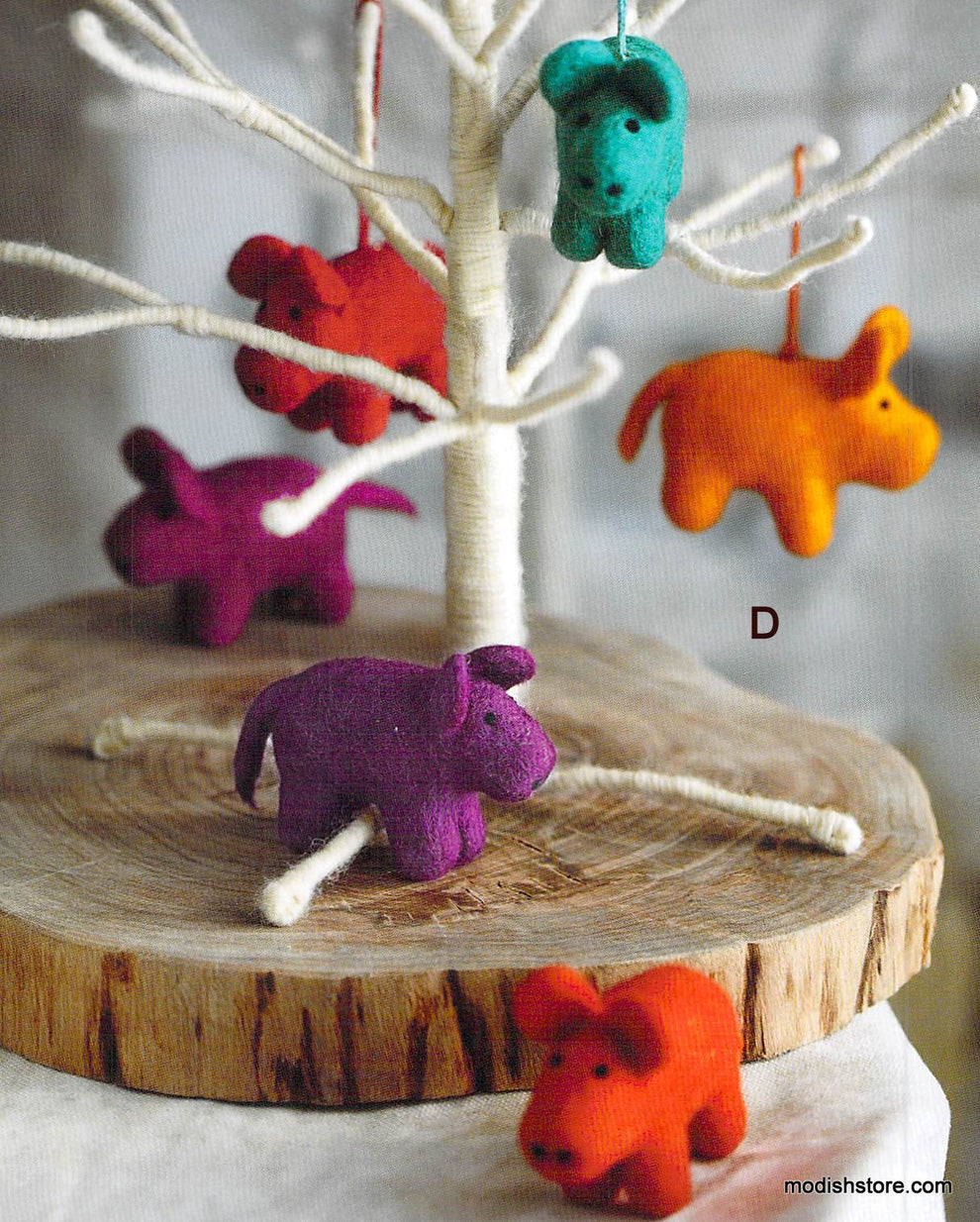 Roost Felt Festival Ornaments